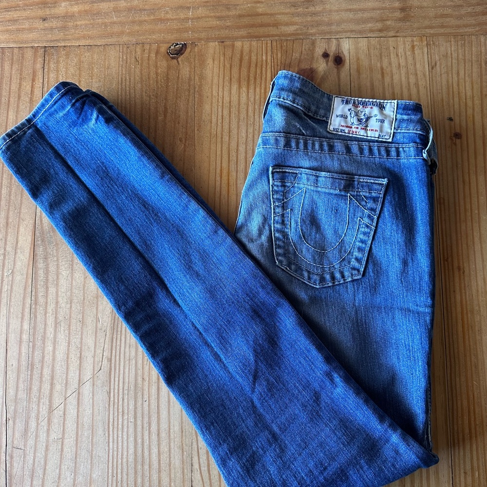 True Religion Women's Blue Jeans